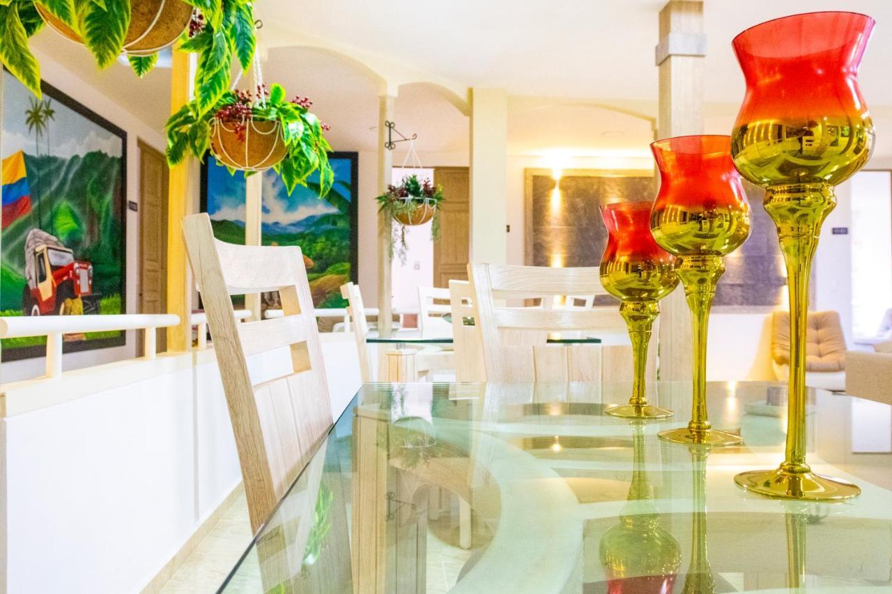 Hotel Plaza Real Santa Rosa de Cabal Eksteriør bilde